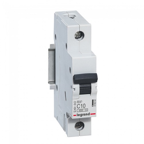 Legrand MCB RX³ 4500 1P 230/400 V 10 A PN 419662