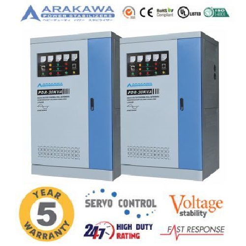 Stabilizer Arakawa 30 KVA PDR Automatic