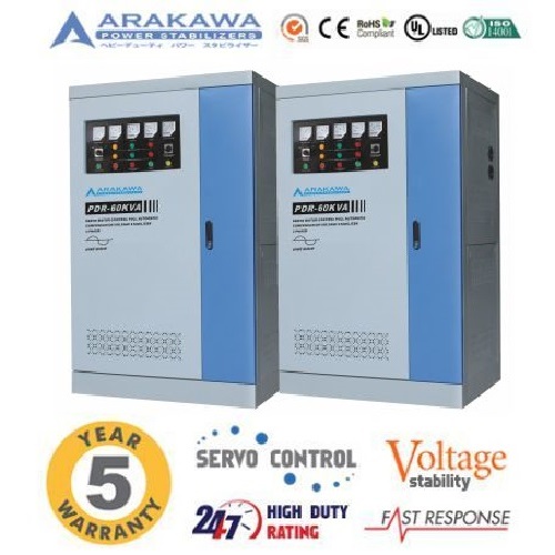 Stabilizer Arakawa 60 KVA PDR Automatic