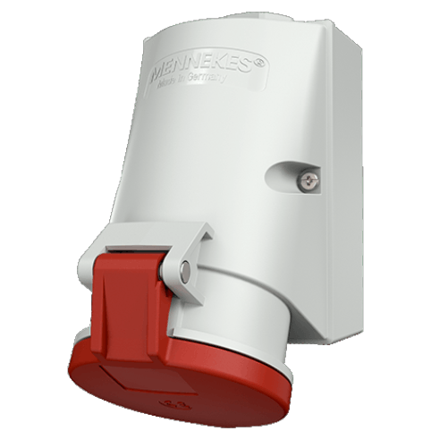 Mennekes Wall mounted socket TwinCONTACT 421 Industry shop