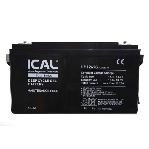 Battery ICAL LIP1265G 12V 65Ah