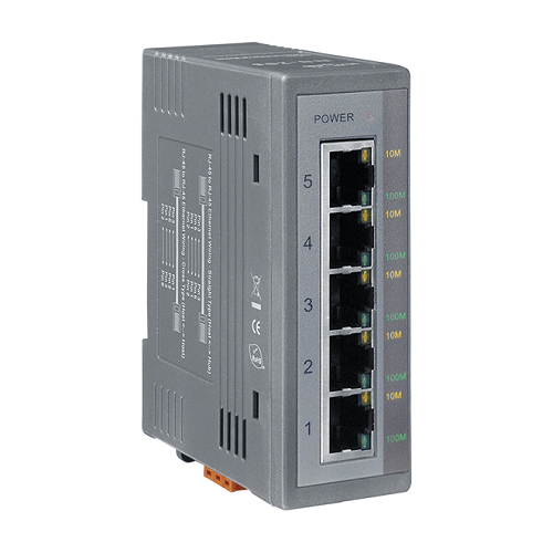 Ethernet Connector Unmanaged 5-port Industrial 10 100 Mbps Switch