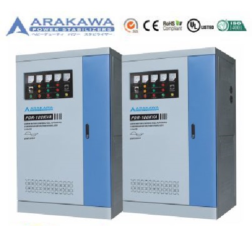 Stabilizer Arakawa 100 KVA PDR Automatic