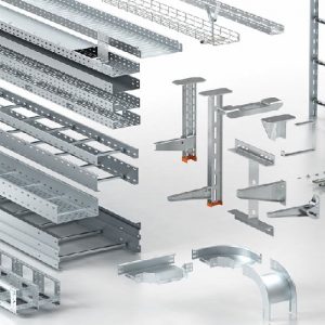 Kabel tray cable management support system