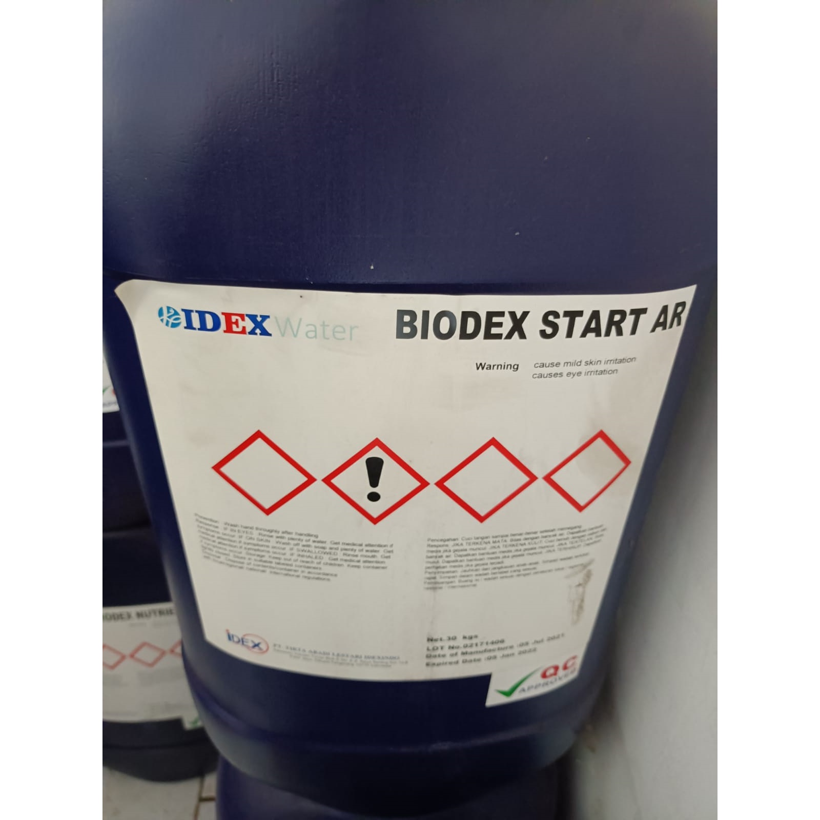 Chemical Water Treatment IDEX Biodex Start AR