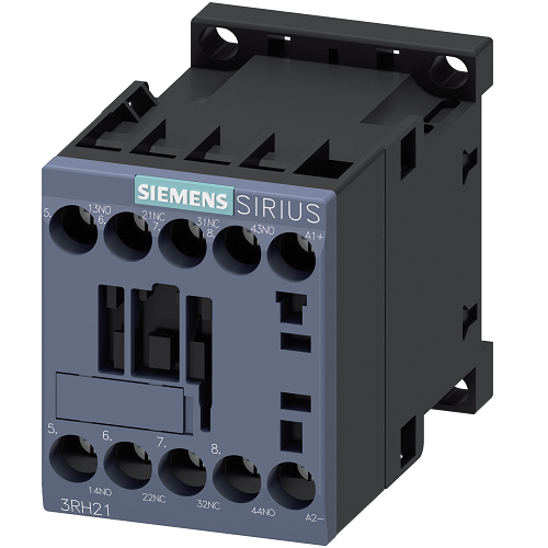Contactor relay Siemens 2 NO + 2 NC 24 V DC 3RH2122-1BB40 123