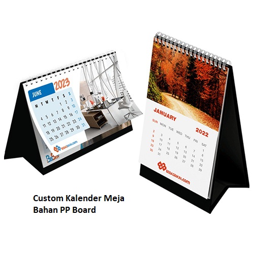 Custom kalender meja impraboard