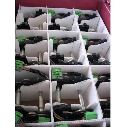 Impraboard Custom untuk Sekat Komponen Otomotif