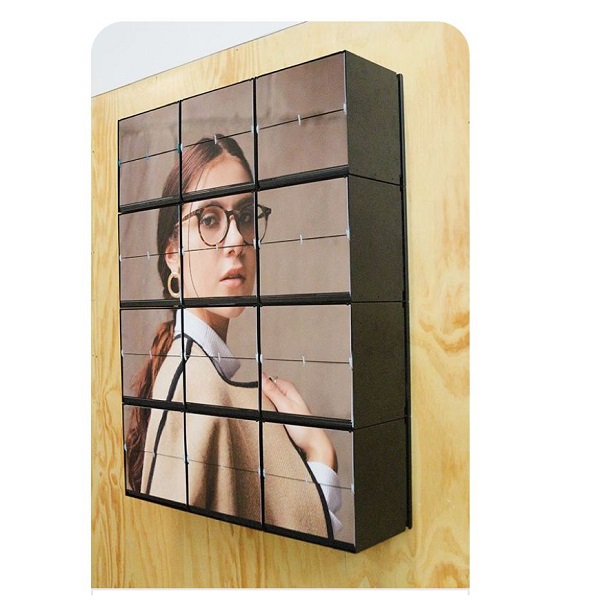 Kotak Display Modular Custom Bahan Impraboard PP Board