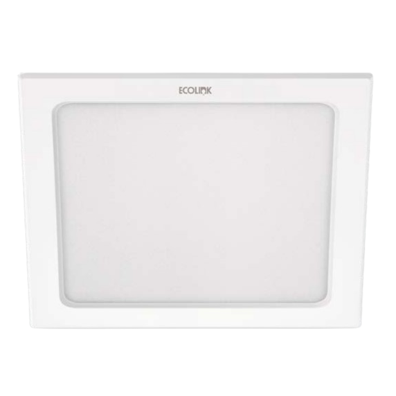 Lampu LED Downlight Square Recessed Ecolink D125 13W 830
