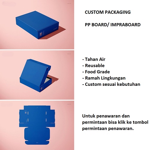 Packaging modern Impraboard PP Board