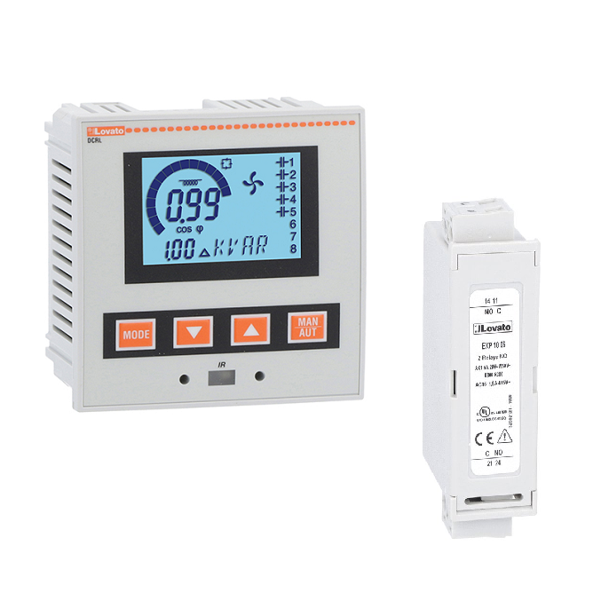 Automatic Power Factor Controllers Lovato 7 Step DCRL5 EXP1006