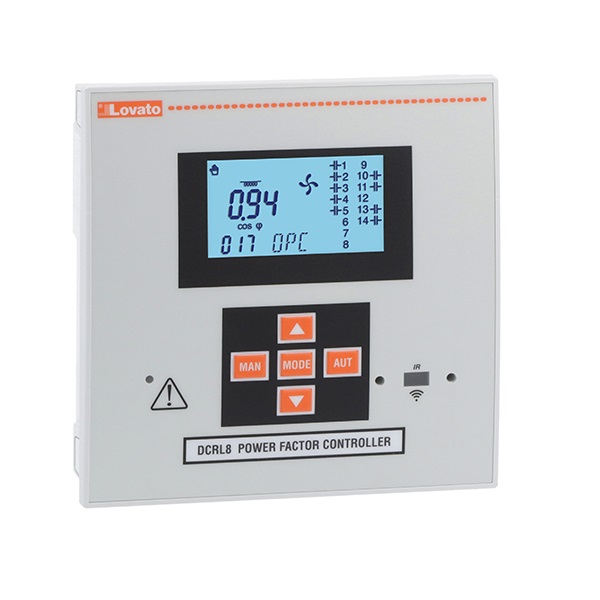 Automatic Power Factor Controllers Lovato 8 Step DCRL8