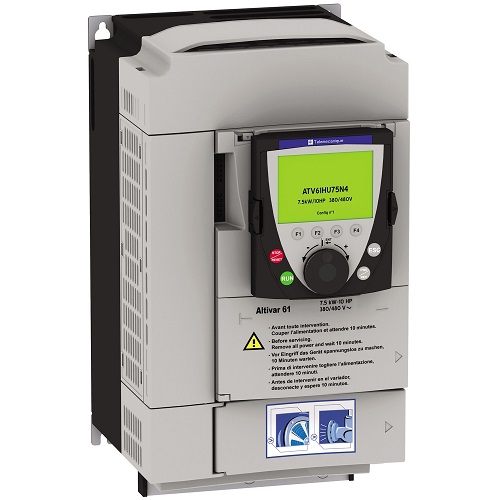 Inverter Schneider ATV61 5.5kW 7.5HP 480V 3 phases ATV61HU55N4