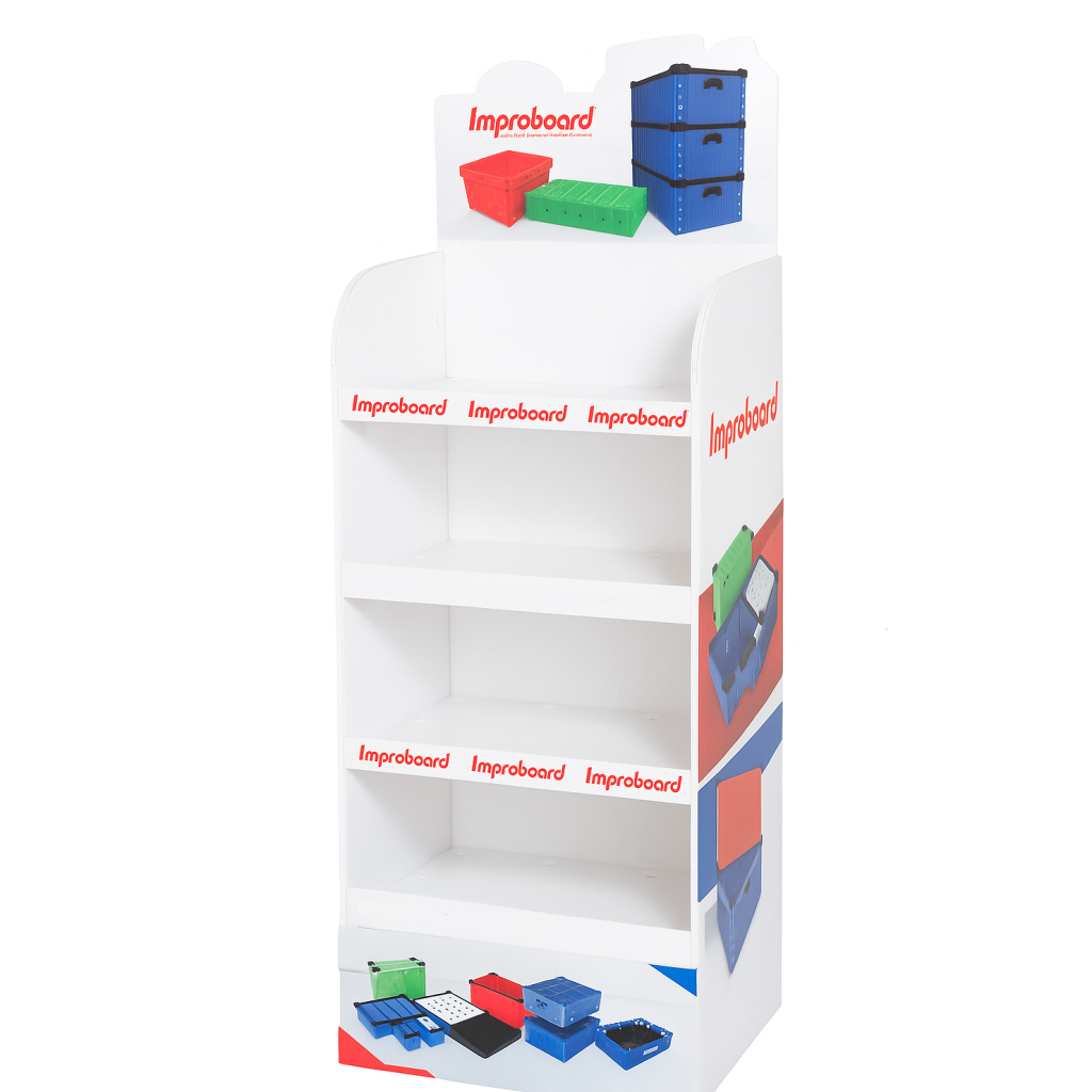 Rak Standing Display Impraboard Custom