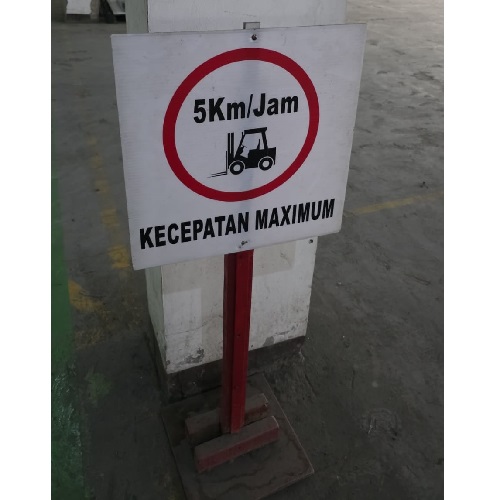Papan Tanda Sign Board Bahan PP Board Impraboard