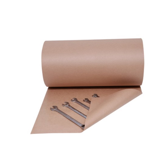 Kraft Fiber Paper Woven Biru Non VCI 150 M