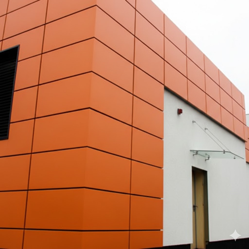 ACP Aluminium Composite Panel Cladding Bangunan