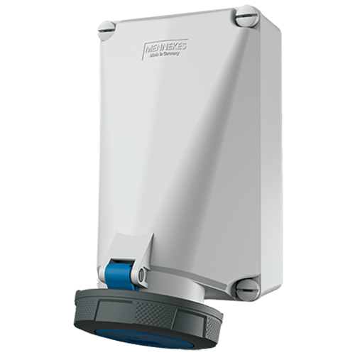 Socket Industrial Mennekes CEE Wall Mounted Receptacle X-CONTACT IP67 125A