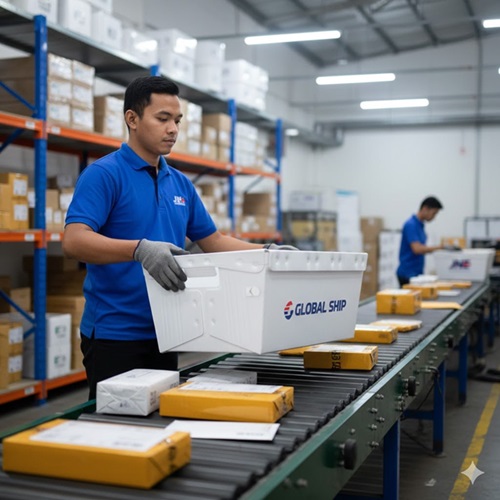 Box Kotak Distribusi Logistik Industri