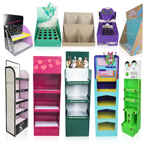 Rak Display Corrugated Plastic Supermarket