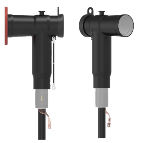 ELBC TE Raychem Elastimold Separable Connector 630A 24 kV 824-S3M1-T
