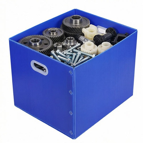 Box Container Penyimpanan Sparepart Industri Bahan Impraboard