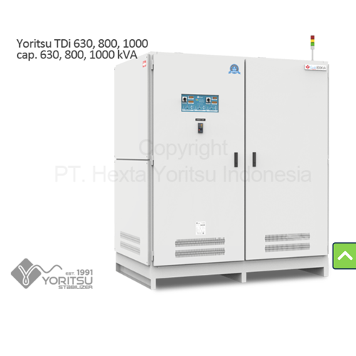 stabilizer yoritsu 800 kva 3 phase tdi-800