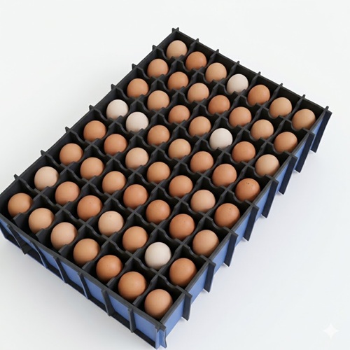 Box Tray Telur Bahan PP Impraboard