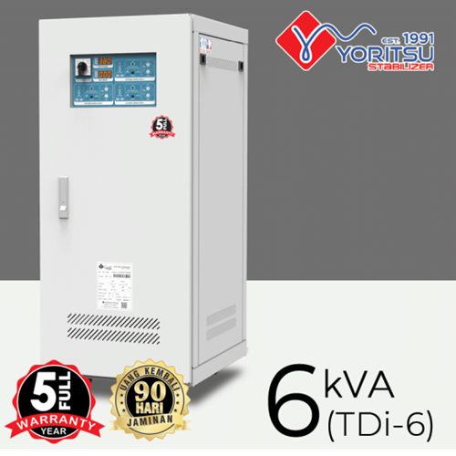 Yoritsu Stabilizer Listrik Mono Display TDi-6