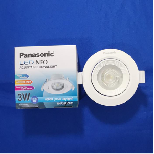 Lampu LED NEO ADJUSTABLE Down Light Panasonic NNP20220 3W