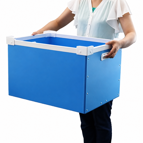 Custom Box Container Besar Bahan PP Corrugated Plastik