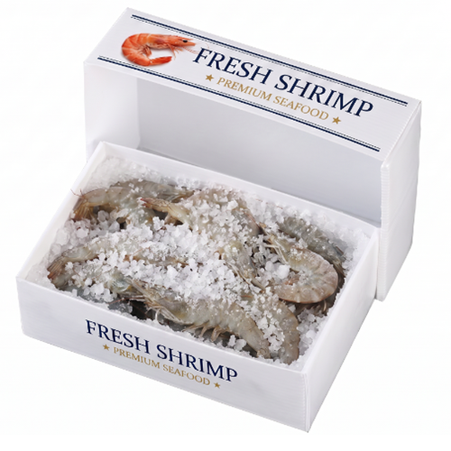 Box Pengiriman Udang Tahan Air Bahan Impraboard