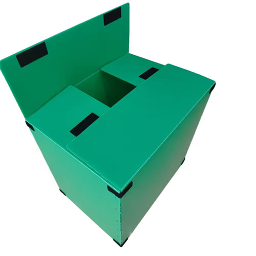 Box Plastik Corrugated Tahan Air Pengganti Kardus untuk Industri