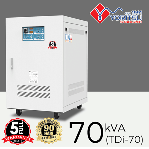 Stabilizer Listrik Mono Display TDi-70 Yoritsu