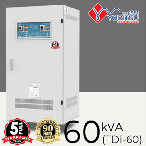 Stabilizer Yoritsu Listrik TDi-60 kVA Dual Display 3 Phase