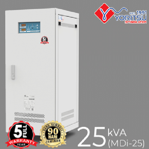Stabilizer Yoritsu Voltage Mono Display MDi-25 1 Phase