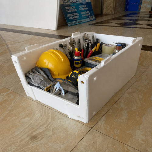 Box Penyimpanan Tools Pabrik dari Bahan Impraboard
