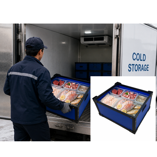 Box Impraboard Frozen Food Pengiriman Coldstorage