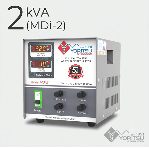 Stabilizer Listrik Yoritsu 1P MDI 2KVA