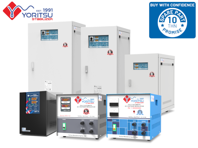Stabilizer Yoritsu 3 Phase: Fungsi, Harga, dan Cara Memilih Stabilizer Listrik 3 Phase untuk Industri