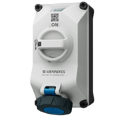 Plug Mennekes CEE wall mounted receptacles DUOi IP67 5612306G