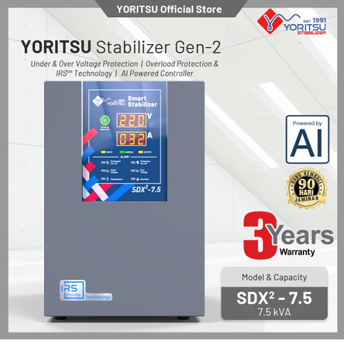 Yoritsu Smart Stabilizer SDX Series 1Phase SDX 7.5
