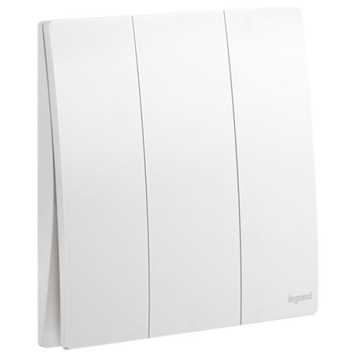 Saklar Mallia Legrand 2 810 14BB 3-gang - 1-way switch